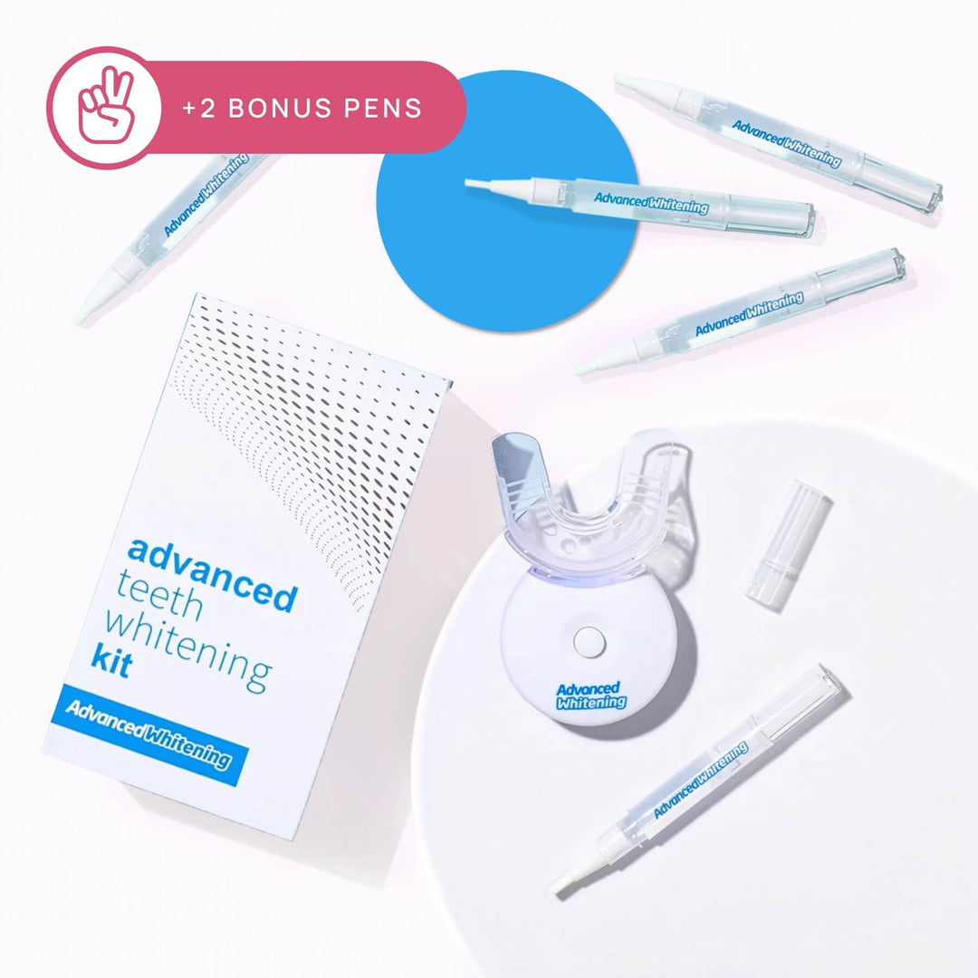 Teeth Whitening Kit (Bonus Pens Bundle)