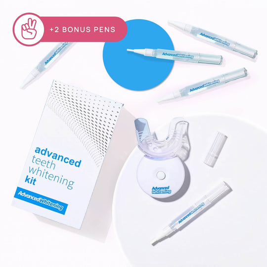 Teeth Whitening Kit (Bonus Pens Bundle)
