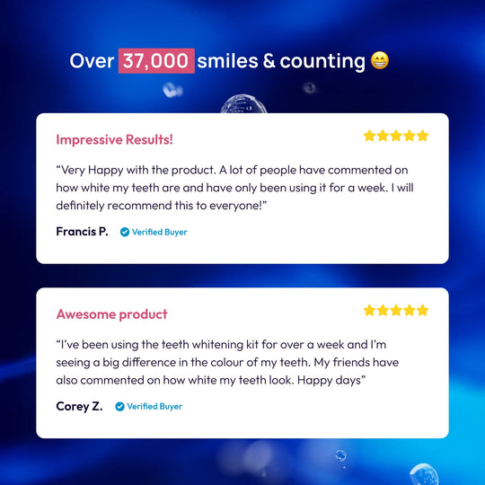 Teeth Whitening Kit (Bonus Pens Bundle)